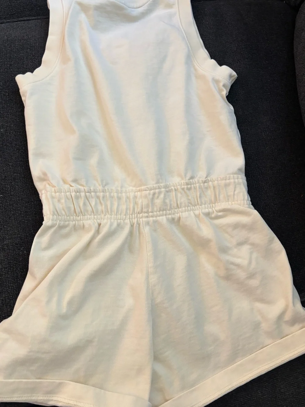 Nike Cream Sleeveless Kids Romper